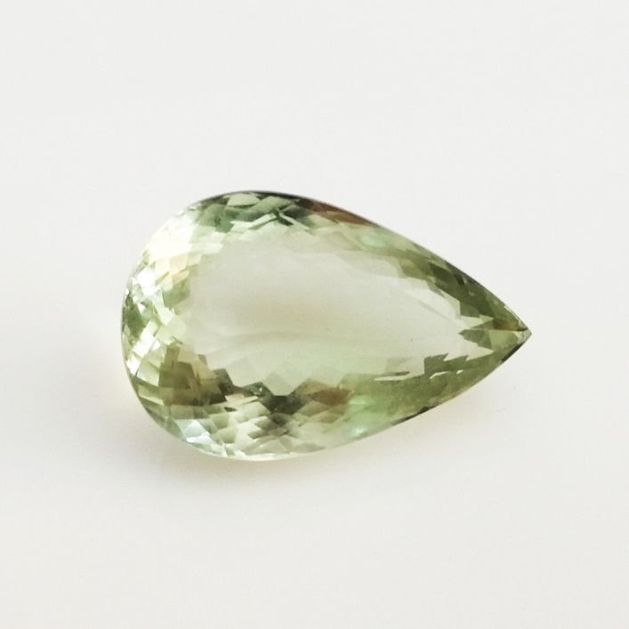 Prasiolite - Pear Shape 35 ct
