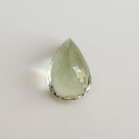 Prasiolite - Pear Shape 35 ct