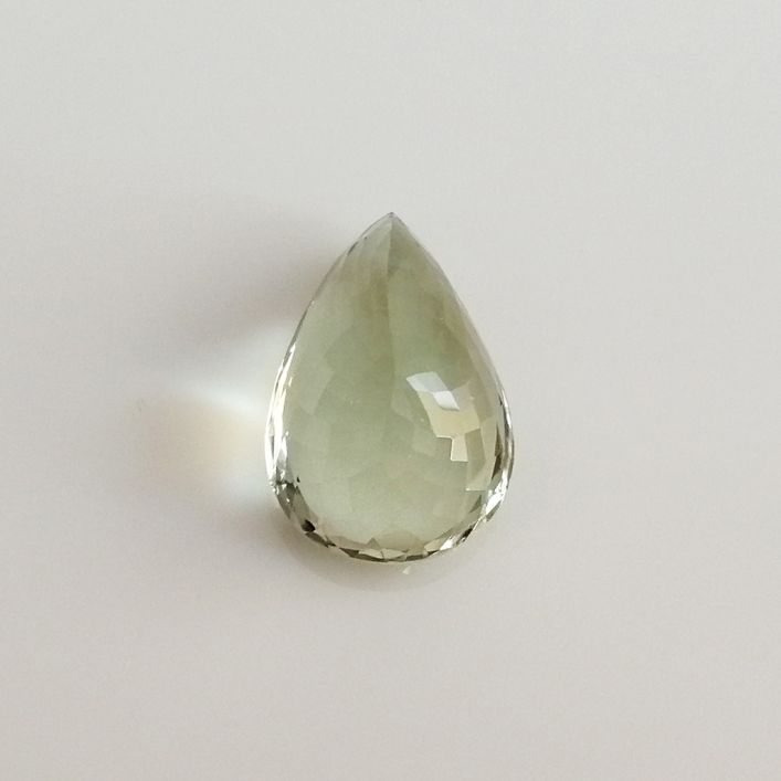 Prasiolite - Pear Shape 35 ct