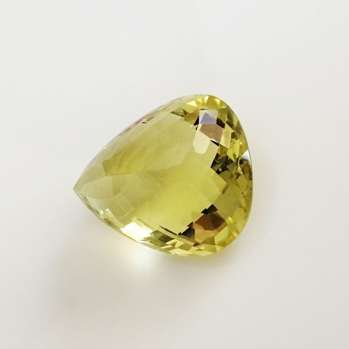Lemon Quartz - Pear Shape