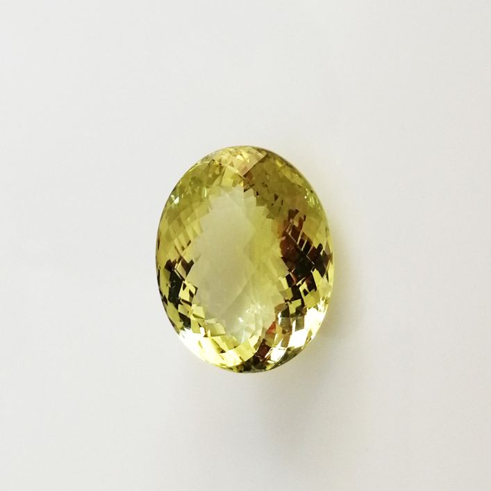 Lemon Quartz - Oval Shape
