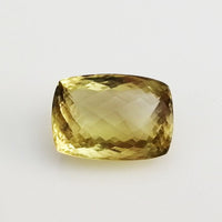 Lemon Quartz - Cushion Shape