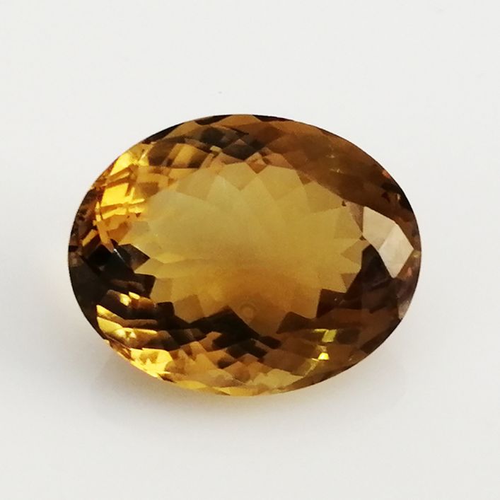 Light Citrine - Oval Shape 40.3 ct