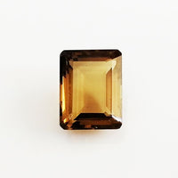 Dark Citrine - Baguette Shape
