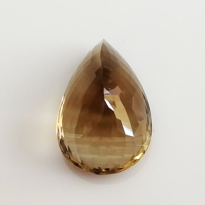 Dark Citrine - Pear Shape 29.65 ct
