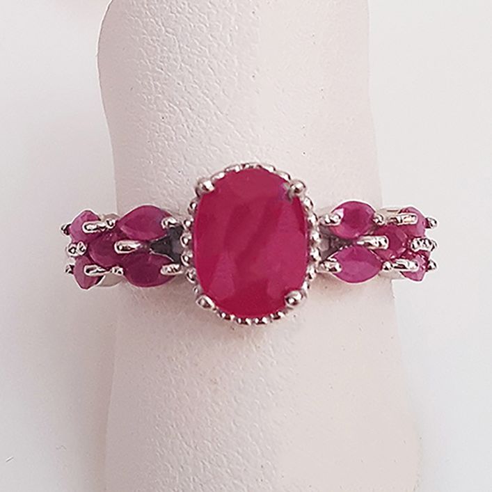 Blooming Ruby Ring