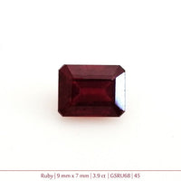 Ruby Gemstone - 3.9 ct  7mm