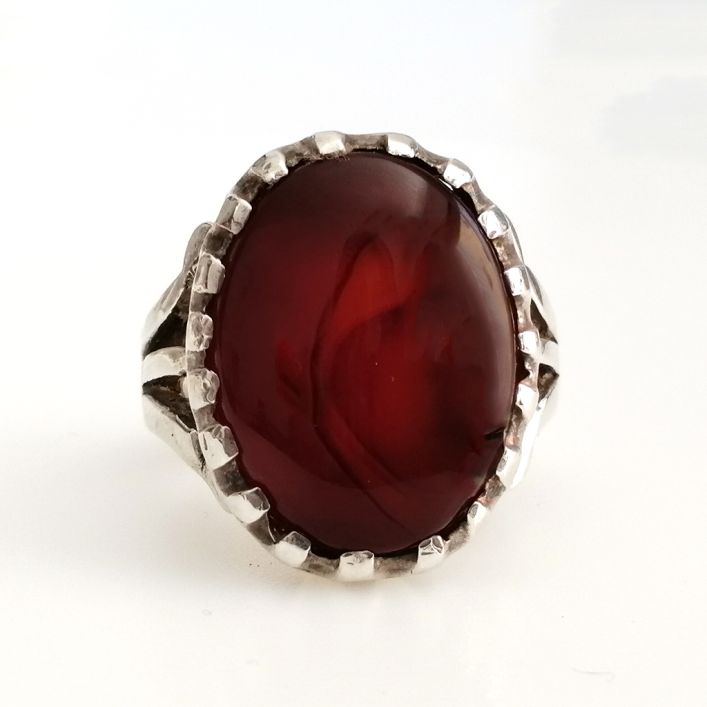 Persian Akeek Men Ring