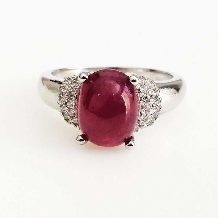 Impact Ruby Men Ring