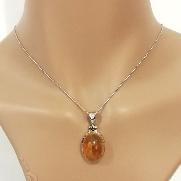 Citrine Pendant (9.27 gms)
