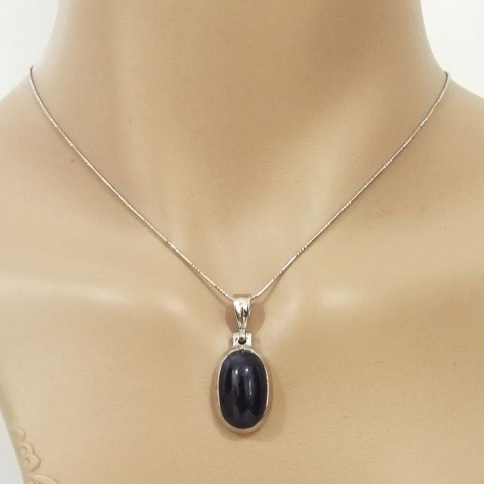 Blue Sapphire Pendant (7.99 gms)