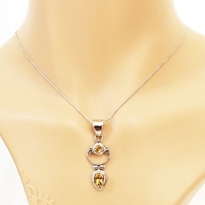 Citrine Pendant (6.83 gms)