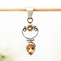 Citrine Mashki Pendant (6.83 gms)
