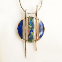 Earth Pendant - Lapis Lazuli