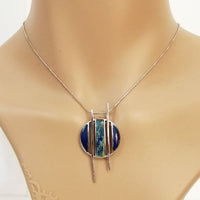 Earth Pendant - Lapis Lazuli