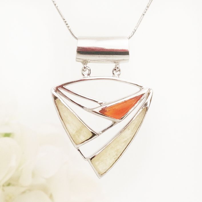 Aegis Calcite Pendant