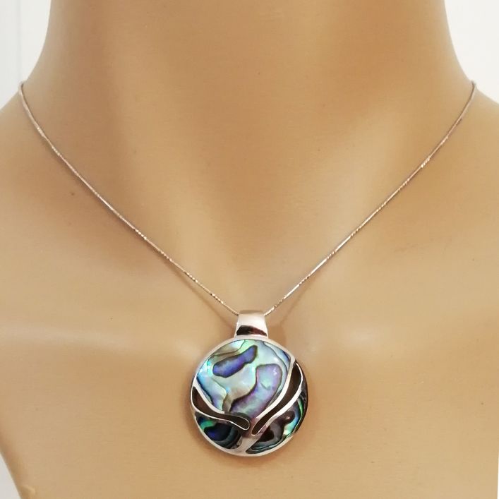 Cirque Pendant - Paua Shell