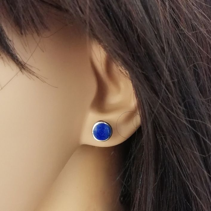 Lapis Lazuli Studs