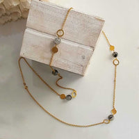 Rutile Quartz Lariat