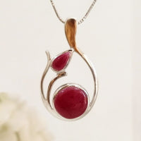Enduring Pendant - Ruby