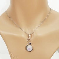 Wondrous Pendant - Tanzanite & Moonstone