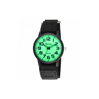 Ravel Mens Sports Bold Arabic Nite Glow Dial Velcro StrapWatch R1601.64.NG
