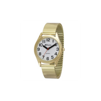 Ravel Mens Expander Bracelet Watch Gilt + Ravel Womens Expander Bracelet Gilt Watch Watch R0225.02.2+R0225.02.1