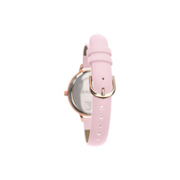 Sekonda Ladies Pink Bling Dial Leather Watch 2650