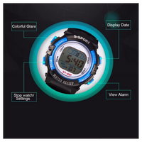 7 Light Childrens Girls & Boys Sports Light Digital Waterproof assorted stlyes and colour's varied watch