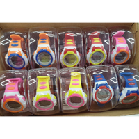 7 Light Childrens Girls & Boys Sports Light Digital Waterproof assorted stlyes and colour's varied watch