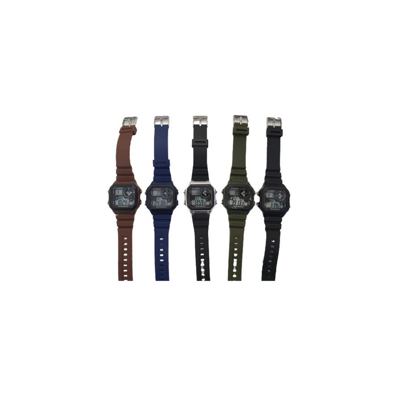 Clasico Mens Digital Assorted Colour's Watch CL-R001