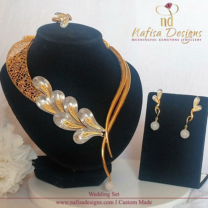 Rose Quartz Wedding Set