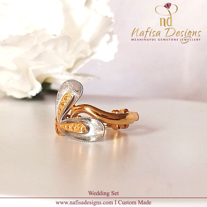 Rose Quartz Wedding Set