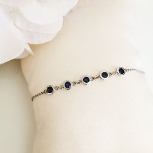 Petite Blue Sapphire Bracelet
