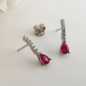 Exclaim Ruby Earrings