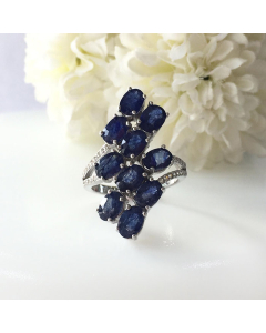 Intriguing Blue Sapphire Ring