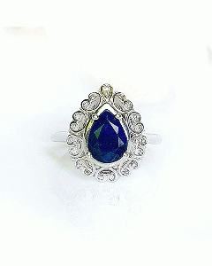 Frill Ring - Sapphire