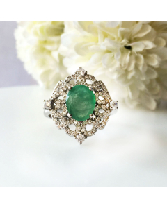 Alcazar Emerald Ring