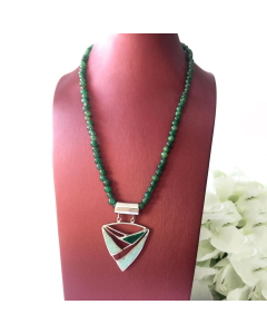 Aegis Amazonite Necklace with Pendant