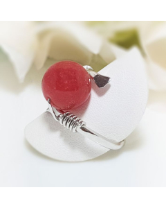 Passion Sphere - Ruby Ring