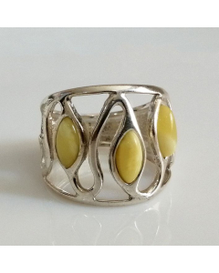 Amulet Amber Ring