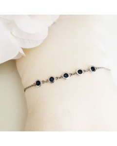 Petite Blue Sapphire Bracelet
