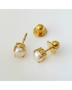 Baby Ear Gold Studs (Earrings)