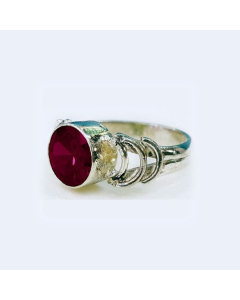 Connection Men Ruby Ring