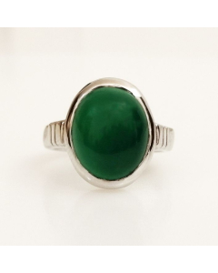 Jade Men Ring - Green