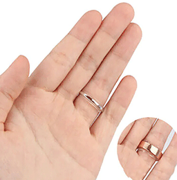 How to fit your loose rings without resizing.