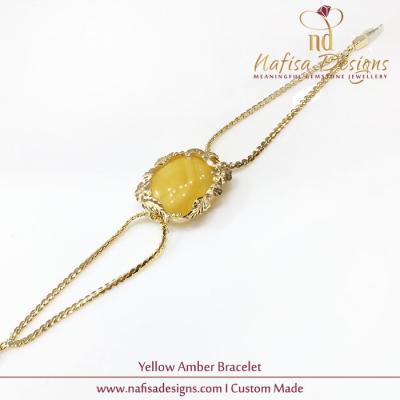 Yellow Amber Bracelet