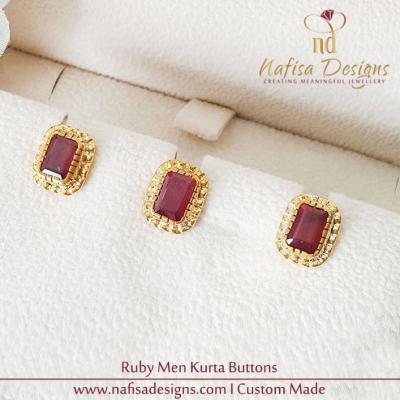 Ruby Men Kurta Buttons