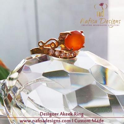Designer Akeek Ring
