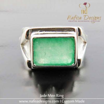  Jade Men Ring
